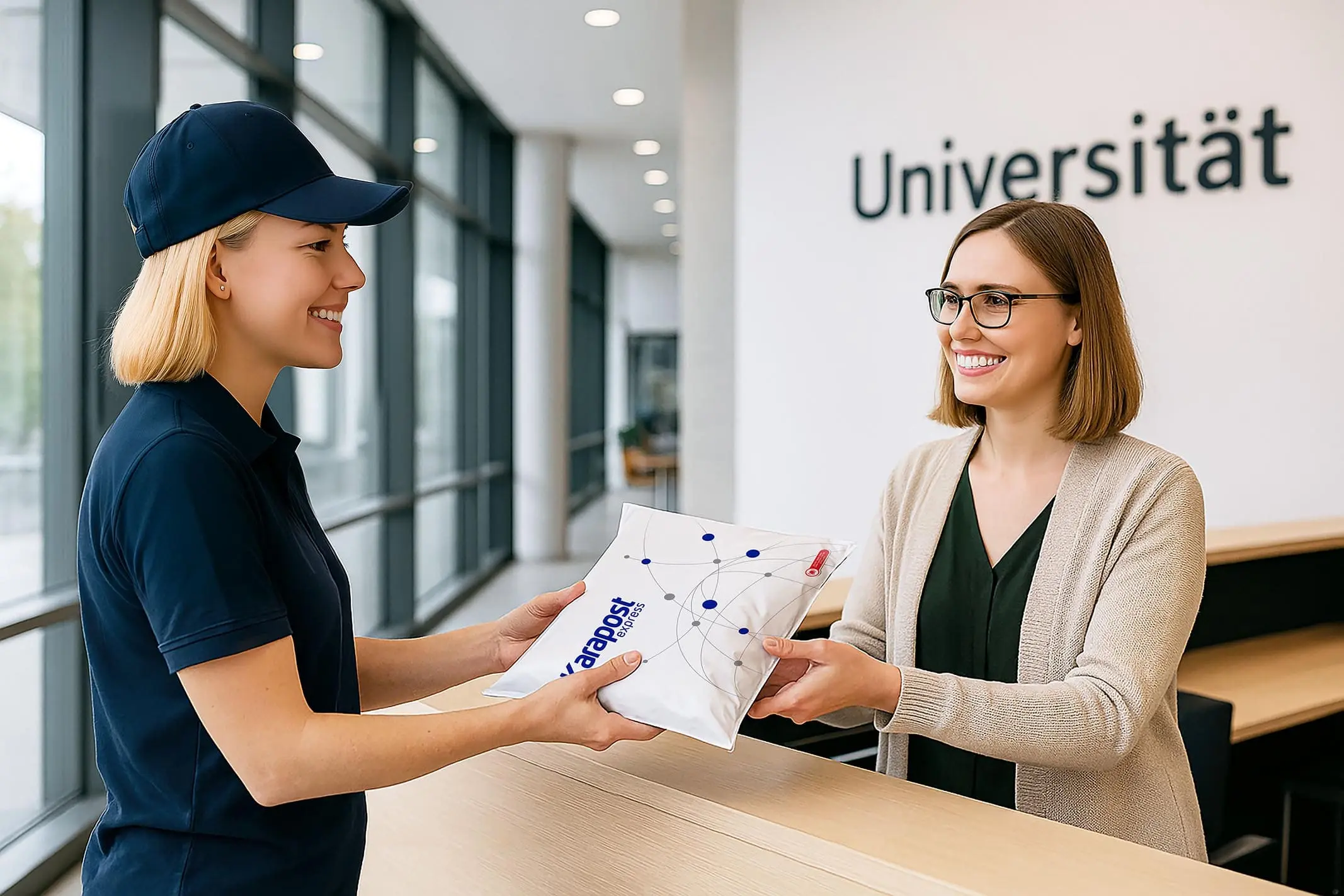 Post to Germany; reliable delivery to various cities